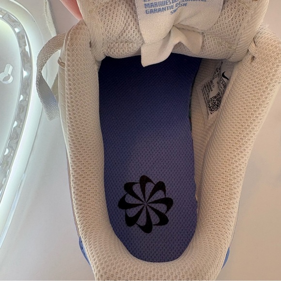 Nike Air Force 1 Low White University Blue Size 6Y Youth DC9486-104 - Picture 10 of 11